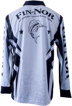 Fishing Shirt S Grey / Black 24587 Fin-Nor Tournament Fishing Shirt M Grey / Black 24588 Fin-Nor Tournament