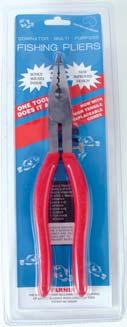 Stainless Steel 42181 JW Pro Series Bent Pliers with Braid Cutters