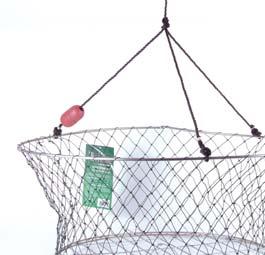 terrain. Featuring galvanised double rings and heavy-duty nylon mesh, this net always sits flat.