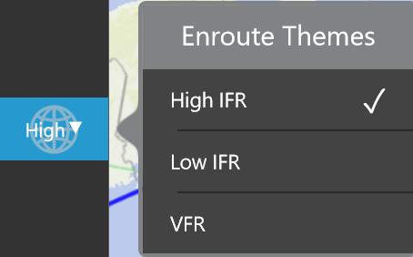 Accessing enroute information Adjusting your enroute map view Viewing your flight with respect to the enroute air structure improves situational awareness.
