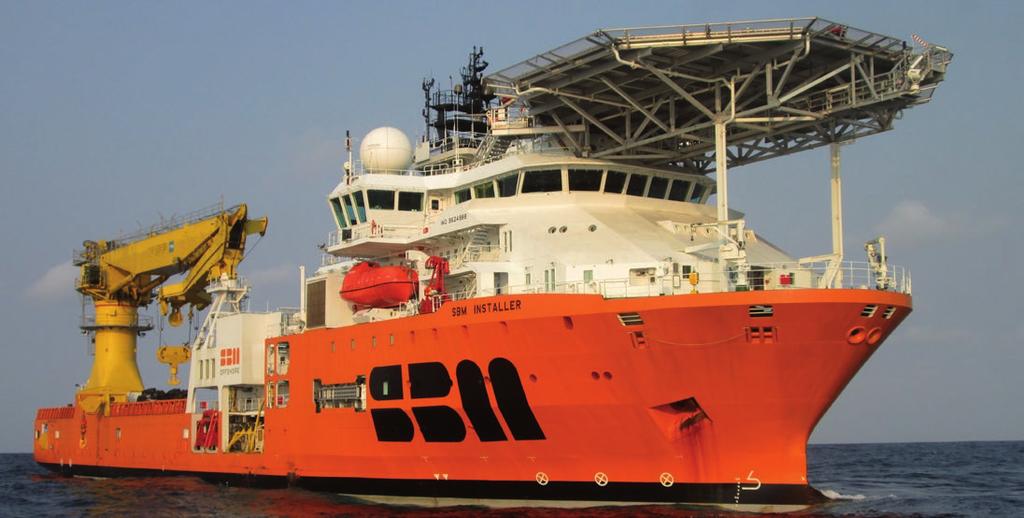 New, all-in-one, state-of-the-art installer Safety, versatility and redundancy are the three key concepts to have driven the design of SBM Offshore installation vessels.
