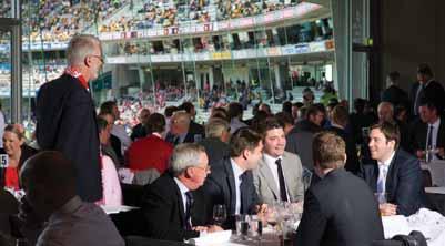 MEMBERS DINING ROOM Registrations for the Members Dining Room ballot will generally open from 9.00am on the Monday two weeks prior to each round (refer p8) until 5.00pm on the Tuesday.