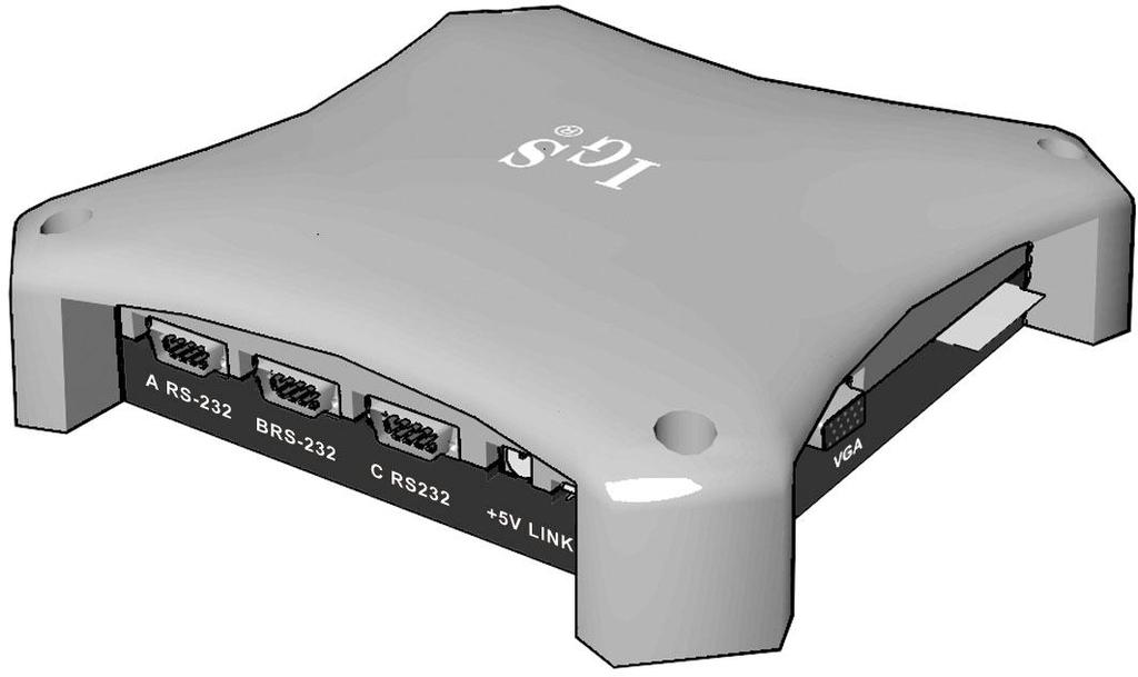 10-Pin Connector VGA port Connects to screen C RS-232 Connects to Micro Touch compatible touch screen +5V +5V Power output Notes: 1.