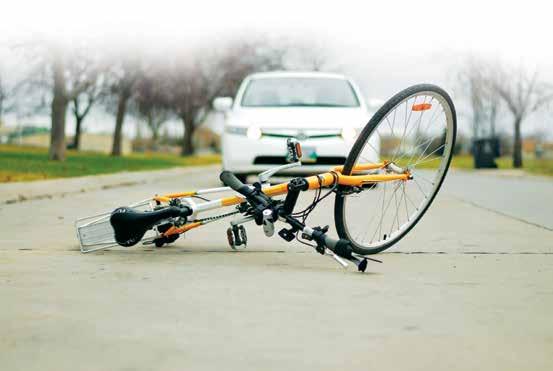 Bicycle/vehicle collisions Manitoba Public Insurance claim reports suggest that fault is often shared between motorists and cyclists.