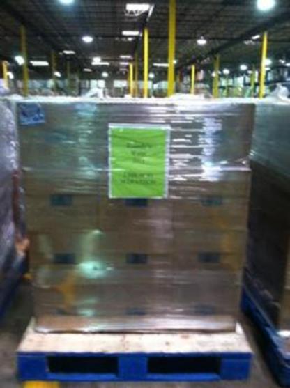 Fluids Roundy s water 36 cs/pallet 4 gallons/case 30 tables for serving water Pour at least until 4 layers high