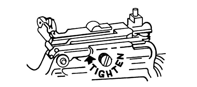 Figure 3-25. Installing the quadrant sight assembly. e. Perform a function check to ensure that the grenade launcher has been assembled correctly.
