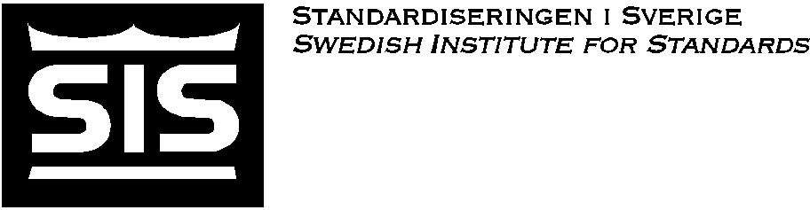 SVENSK STANDARD SS-EN ISO 11058 Handläggande organ Fastställd Utgåva Sida Standardiseringsgruppen STG 1999-04-16 1 1 (1+19) Copyright SIS. Reproduction in any form without permission is prohibited.