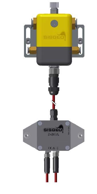 DIGITAL SPECIFICATINS 110 mm 95 mm PRDUCT CDES 0HLEV050D00, 0HLEV100D00 sensor housing Description Digital H-Level system is composed by the yellow pressure gauge and the digitalizing box (D-BX),
