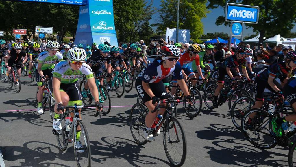 LOCAL PARTNERSHIP OPPORTUNITIES CYCLE Sponsor (Two available) Benefits at this level include: One (1) 10x10 booth spaces (tents provided) at the Amgen Tour of California Lifestyle Expo Six (6) Amgen