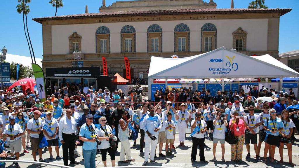 LOCAL PARTNERSHIP OPPORTUNITIES TREK Sponsor Benefits at this level include: One (1) 10x10 booth space at the Amgen Tour of California Lifestyle