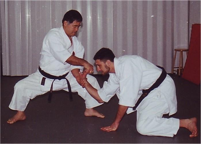Sensei Higaonna is a living legend of Karate, could you describe sort of Teacher he is? Sensei Spongia: Higaonna Sensei is a living example of dedication to training.
