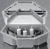 bait blocks great for high volume infestation. Fits Snap-E mouse or Victor standard or Pro mouse traps * Bait not included. PS2539C Case of 12 $36.
