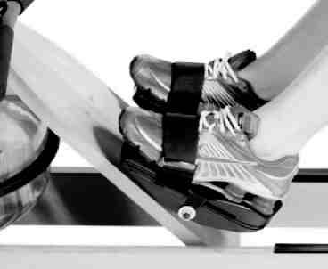 CAUTION Always row with your feet secured in the foot straps. Operational Instructions: Seattle Wooden Rower. Foot Adjustment. Use the Velcro straps to secure your feet on the footplates (7).
