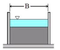 crest and should extend beyond the crest to prevent lateral expansion of the nappe (water flowing over the weir).
