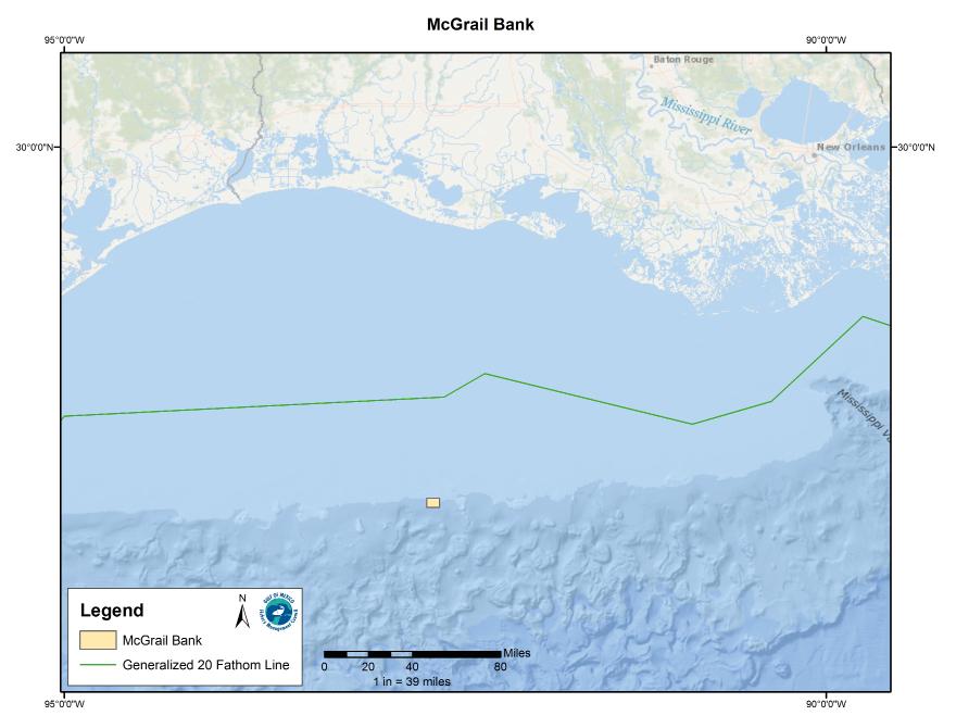 MCGrail Bank 50 CFR: Wildlife and Fisheries - PART 622 FISHERIES OF THE CARIBBEAN, GULF OF MEXICO, AND SOUTH ATLANTIC 622.34 - Gulf EEZ seasonal and/or area closures.