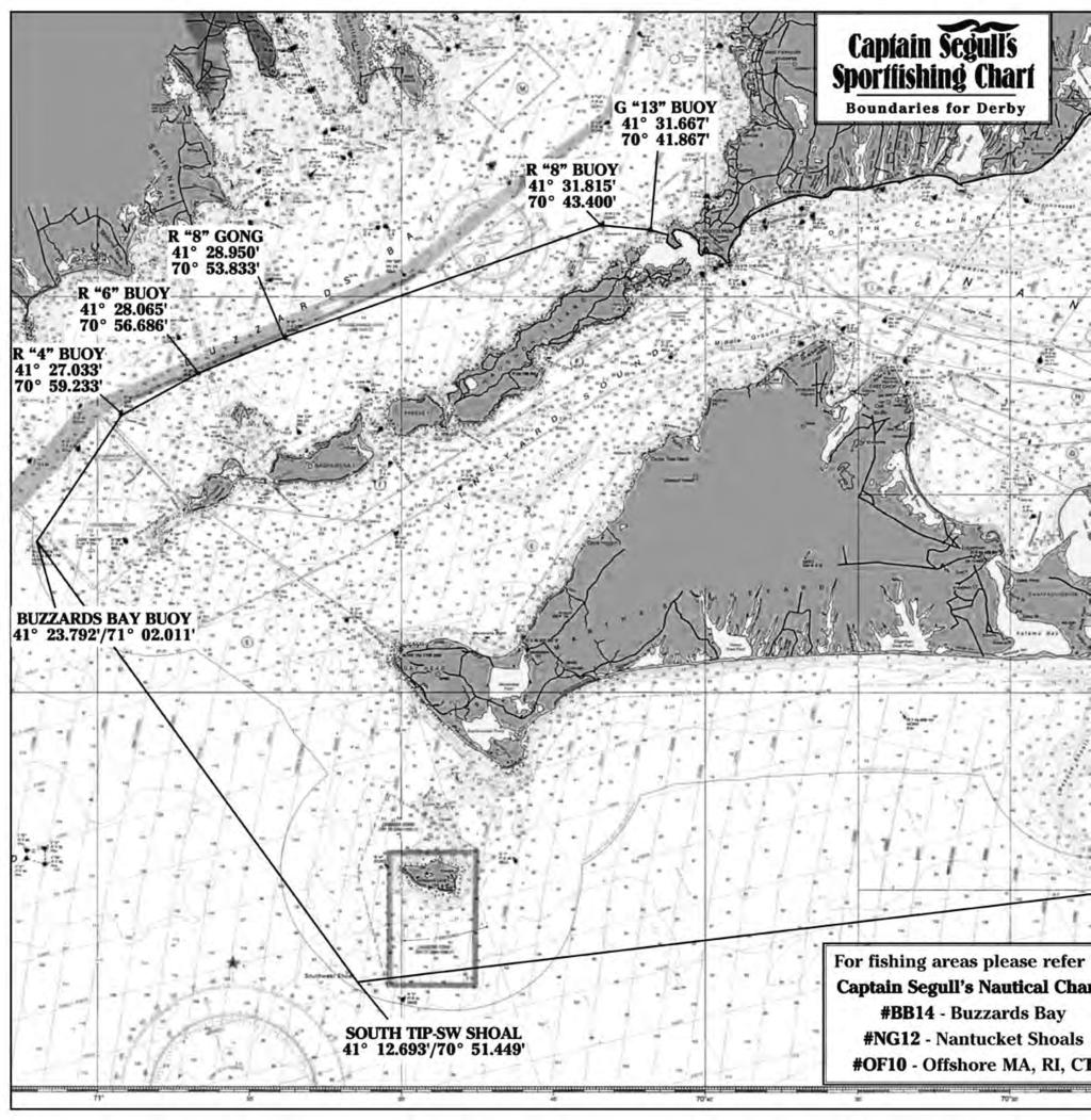 Boat Boundaries BOAT BOUNDARIES: The waters in and around Martha s Vineyard Island including Vineyard and Nantucket Sounds as follows: Vineyard Sound from Nobska Point NW to the S tip of Juniper