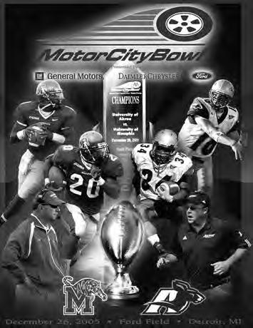 December 22, 2014 Marlins Park / Miami, Fla. Page 89 Motor City Bowl 2005 Memphis 38 Akron 31 Ford Field (50,616) December 26, 2005 DETROIT, Mich.
