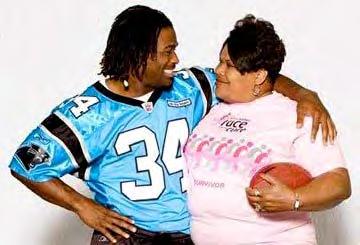 Wear Pink For My Mom, Who Lived to Love The MMQB with Peter King http://mmqb.si.com/2014/05/29/nfl-carolina-panthers-deangelo-williams-sandra-kay-hill-b.