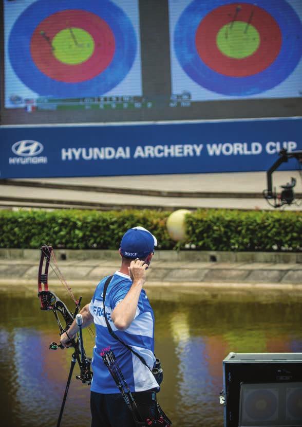 FINAL RANKING USA Archery tops the first social media rankings produced by World Archery and, although the data does not take into account audience size, workload or goals, it gives an idea of each