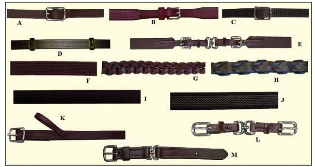 Reins, Rein Options and Swivels PLEASURE DRIVING Our padded and Pleasure Harness usually have the following width of Reins unless otherwise requested.