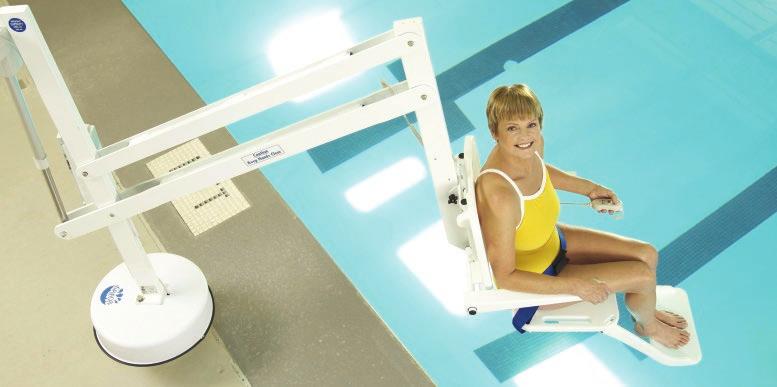accessibility equipment pool lifts S.R. Smith is your source for 3rd party tested and ADA compliant pool lifts that work for virtually any pool design or application.