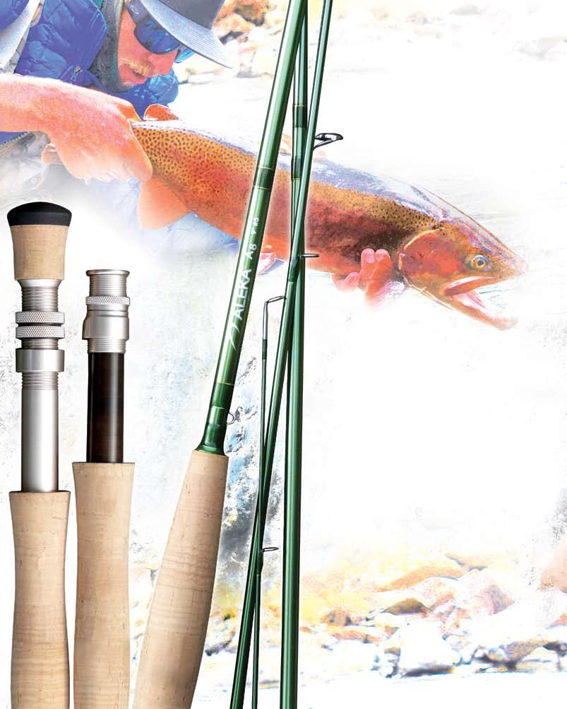 FLY ROD SERIES DARK GREEN ROD BLANK (4 PIECE RODS) Code Length Line Hdl. Weight (oz/g) Price A8-376-4 7 6 #3 A 2.32 (66) $159.99 A8-480-4 8 0 #4 A 2.50 (71) $169.99 A8-586-4 8 6 #5 A 2.75 (78) $179.