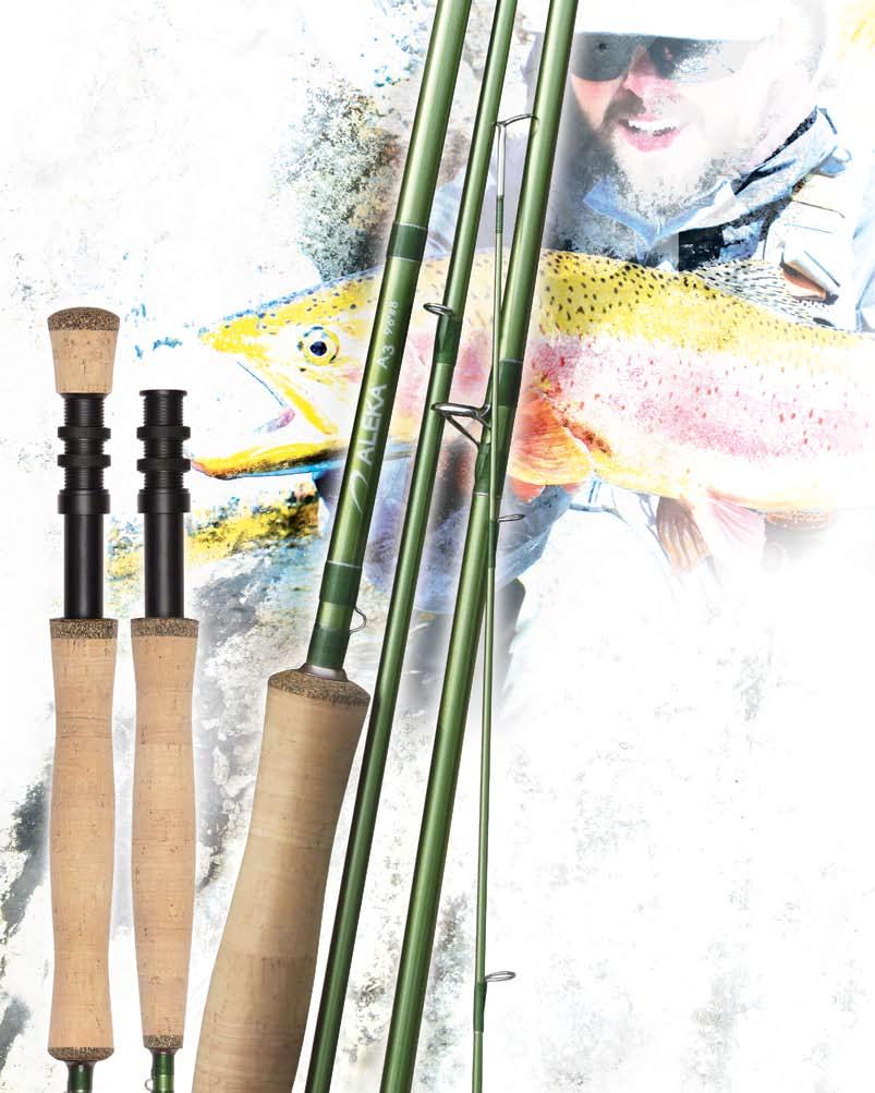 FLY ROD SERIES OLIVE GREEN ROD BLANK (4 PIECE RODS) Code Length Line Hdl. Weight (oz/g) Price A3-486-4 8 6 #4 A 3.39 (96) $129.99 A3-490-4 9 0 #4 A 3.56 (101) $139.99 A3-590-4 9 0 #5 A 3.