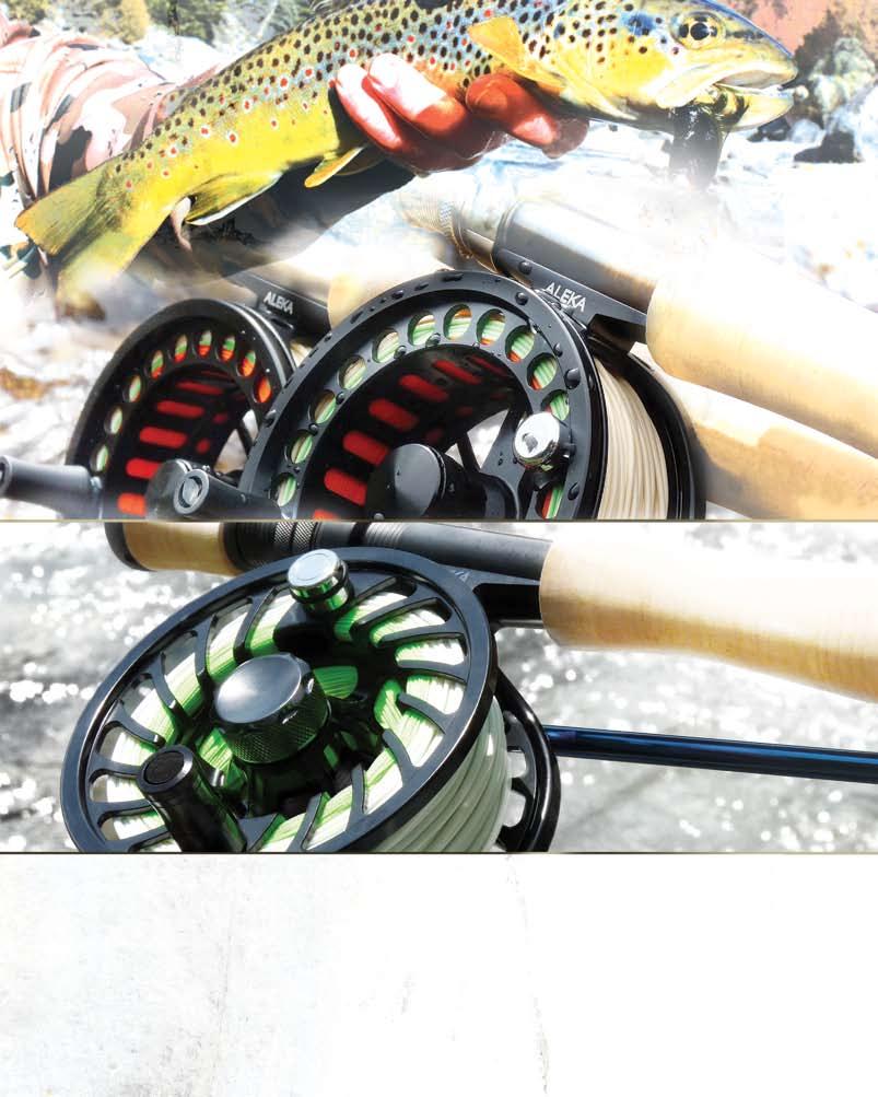 The Aleka A8 Fly Reel is the perfect fly reel for the performance-minded angler, delivering a smooth, immediate engagement, performance and durability all at a value-driven price.