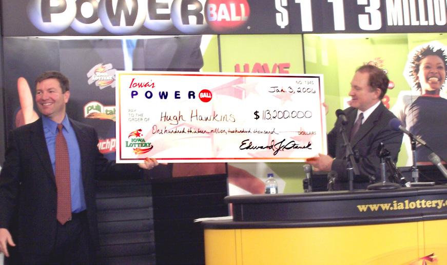 26, 2006 - John Straight of Logan wins the $1 million prize in the Thanks A Million second-chance promotion. He and his family were surprised by lottery staffers with the news at his local bank.