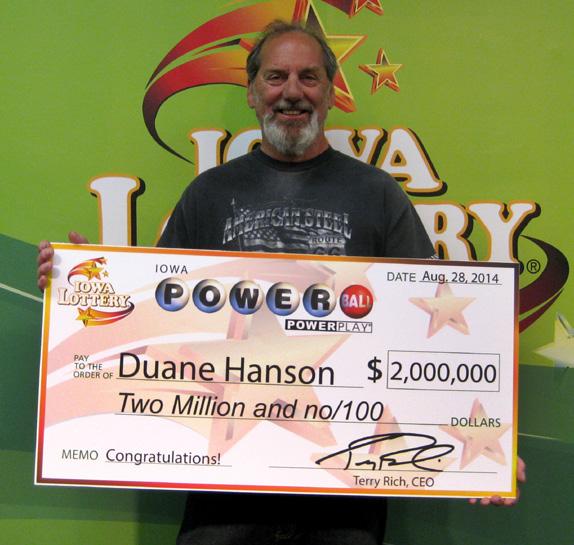 May 2-3, 2014 - Six lottery players from across the state met pro football greats as winners in the Iowa Lottery s Hall of Fame Powerball promotion.