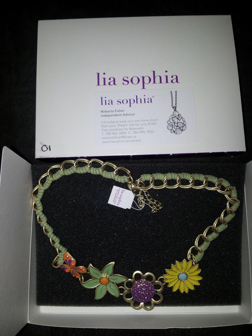 Item #15 Lia Sophia Spring Ahead Necklace Beautiful ladies necklace designed by Lia Sophia.