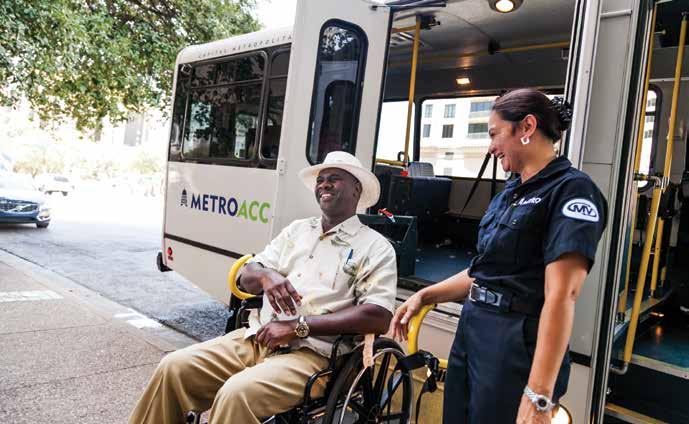 RIDE Destinations Accessible Riding At Capital Metro, we strive to make riding transit easy for everyone.