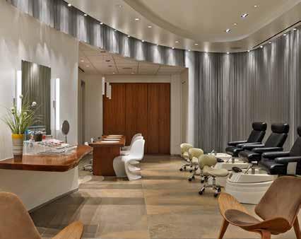 The Salon at The Westin is a full-service salon offering hair cuts and color, manicures, pedicures, waxing, make-up and