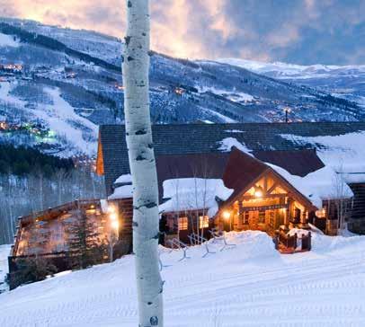 Ski. Eat. Drink January 19-22, 2017 Beaver Creek s top winter culinary weekend Ski. Eat. Drink. is a unique mountain epicurean experience, featuring intimate dinners and exciting outdoor alpine adventures.