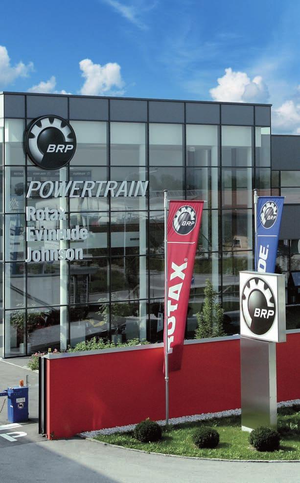 BRP-powertrain the division Decades of experience, a top workforce and leading research: engines manufactured by BRP-Powertrain are the driving force within the corporate group and for Austria as a