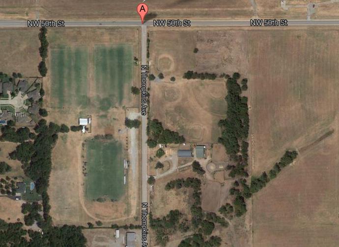 Wes Harmon Field Wanda Rhodes Soccer Complex LOCATION: The Soccer field is located on NW 50th and Thompkins in Bethany.