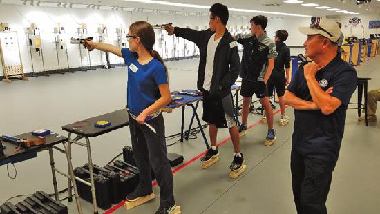 net or 703 490 5817 to sign up. Youth Air Pistol Clinic The Chapter hosted Coach In Kim at the Sills Air Range September 8 and 9, 2017, for a youth air pistol clinic.