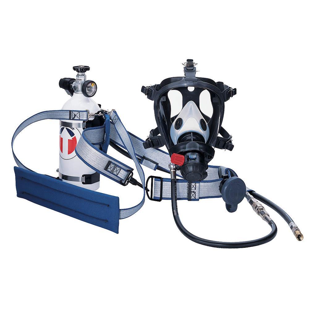 The best selection is: NIOSH approved Self Contained Breathing Apparatus (SCBA) or Supplied Air Respirator with auxiliary Self-Contained Air Supply Full Facepiece Pressure Demand