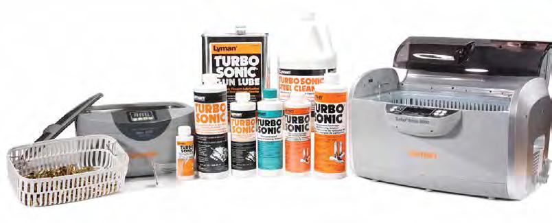 Separate Gun Parts Solution for Steel & Stainless Steel Parts. All solutions can be used with any Ultrasonic Cleaner. TurboSonic 2500 (115V) (#7631700)....$146.95 TurboSonic 2500 (230V) (#7631702).