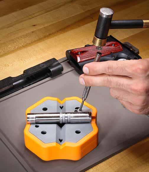 GUN CARE LYMAN GUNSMITH TOOLS A. Deluxe Hammer & Punch Set The perfect companion for the home gunsmith or handyman.