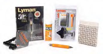 The kit includes Lyman s new Ideal Press, equipped with a rugged 1 ram and capable of handling all pistol and rifle cartridges up to 3.700 in length.