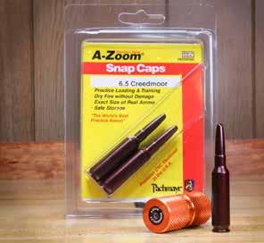 In addition, each round has A-Zoom s remarkably durable Dead Cap proven to withstand over three thousand dry fires while protecting the firing pin.