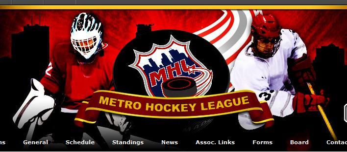 CHECK OUT THE Metro Hockey League Website! www.