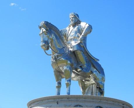 Top of statue
