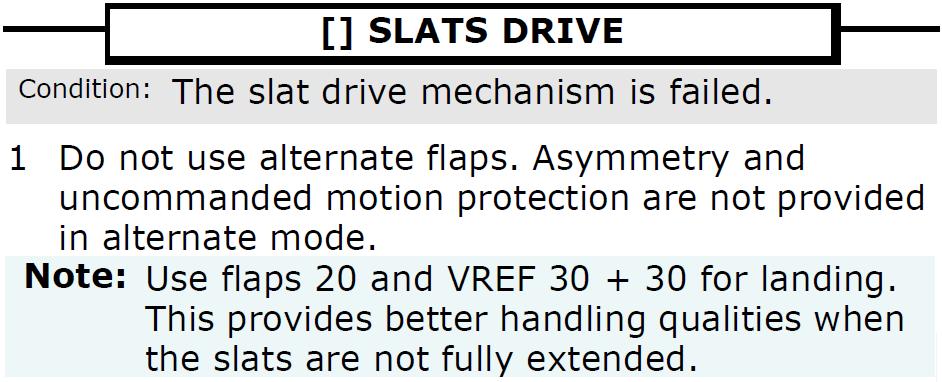 Shortly after this question in the NNM checklist, the crew will be instructed specifically what flap setting and speed additive to use for the approach.