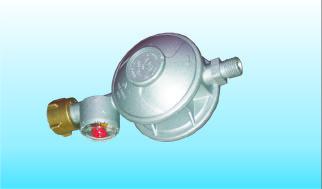 with Gauce Type 424 The Type 424 is a double-stage low-pressure regulator for domestic application, with a threaded inlet connection.