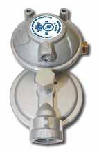 Two-stage Regulator Kit Type 524AS - Vertical Vent Two-stage Regulator Kit Inlets: 1/4 FNPT Outlet: 3/8 FNPT Capacity: 160,000 BTU/hr Vertical Vent Kit includes the plastic vent covers required by