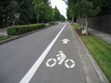 Bicycle Lanes Bicycle lanes are striped on-street travel facilities designed for bicyclists.