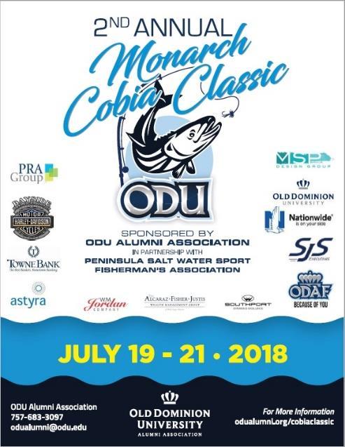 Upcoming Events: Calling all cobia fisherman.