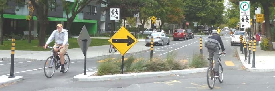 Quebec City and Montreal Traffic Calming in